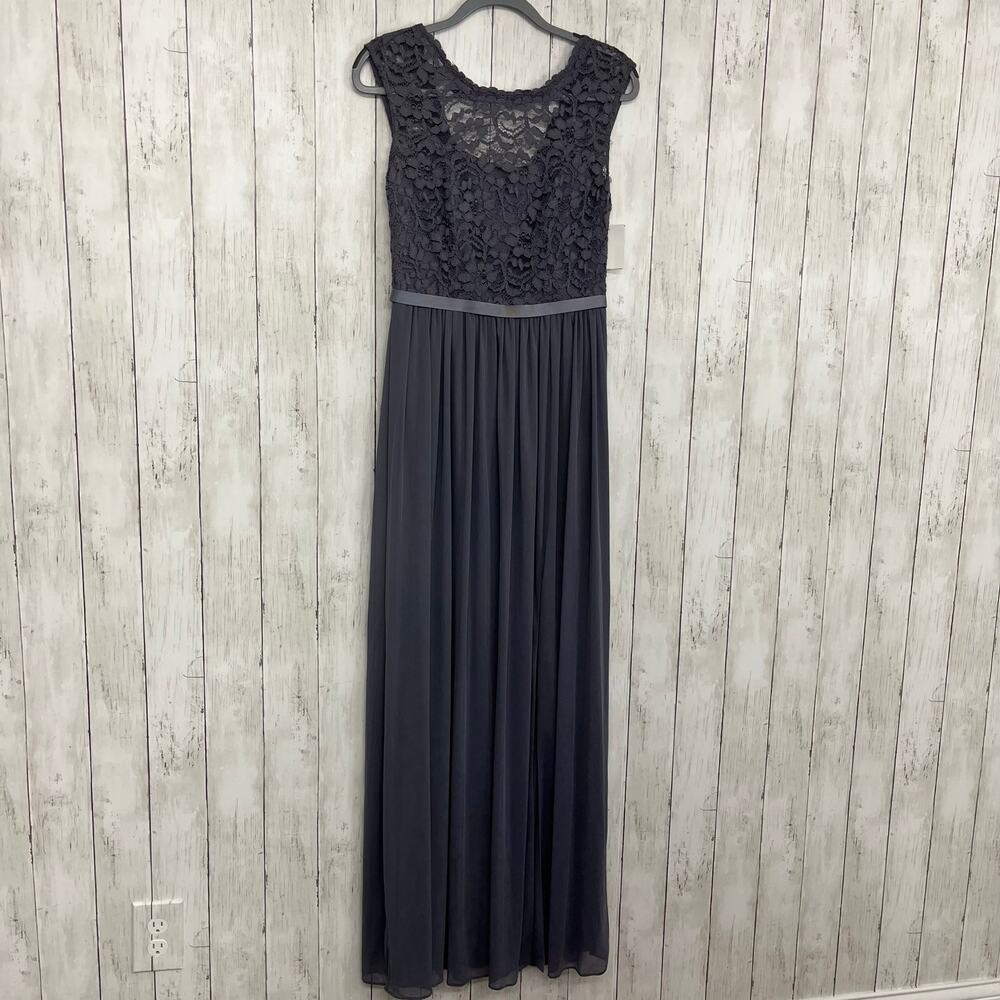 david's bridal pewter bridesmaid dresses | | Davids Bridal Size 6 Gray Lace Bodice Sleeveless Formal Maxi Dress Nwt Colour:Baby blue Royal Blue Bow Tie How Old Is Hannah